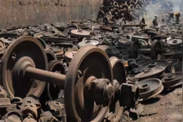 Railway scrap sale