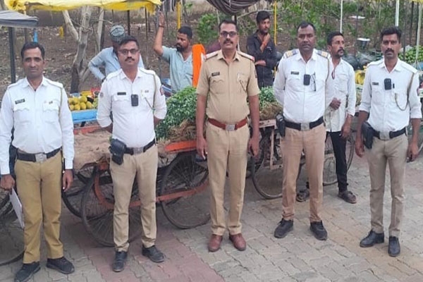 Action against vegetable seller Action against vegetable seller