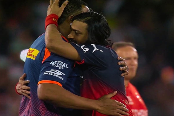 Krunal gets emotional Krunal gets emotional