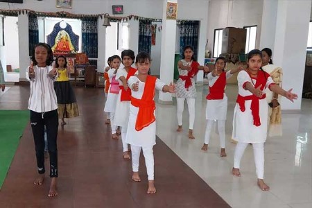 सोनेगाव येथे बालसंस्कार शिबिर उत्साहात संपन्न