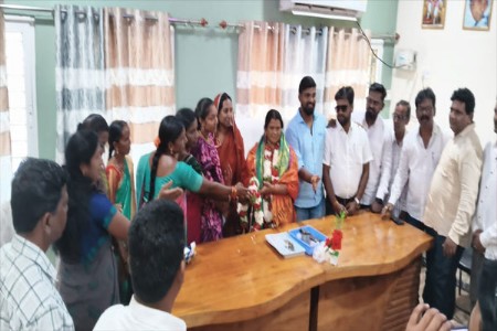 सिरोंचा नपच्या अध्यक्षपदी पद्मा भोगे यांची अधिकृत घोषणा
