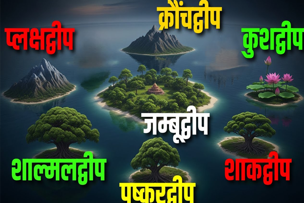 Saptadwipa and Saptasagar