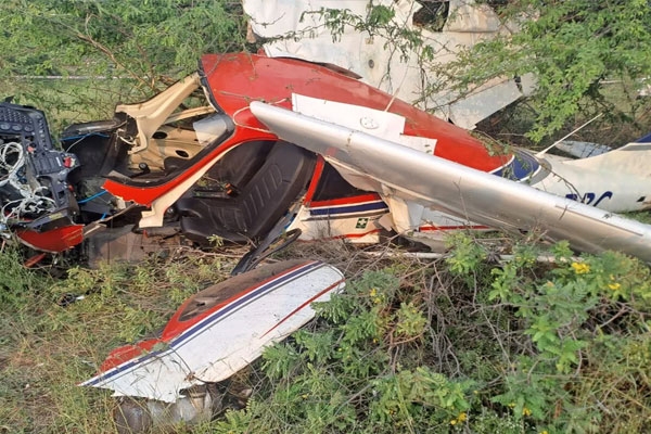 Aircraft crashes in Baramati