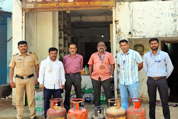 Gas Cylinder Seized