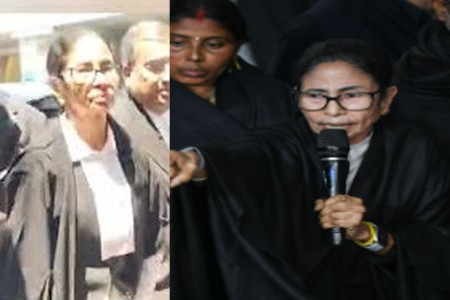 ममतांचा काळा कोट आणि हायकोर्ट!