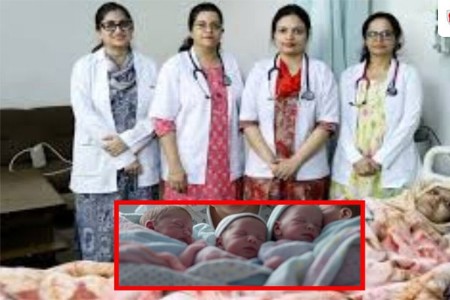 पाच दिवसात चार मुलांना जन्म!