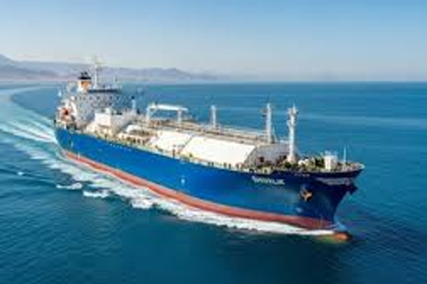 lpg ship left