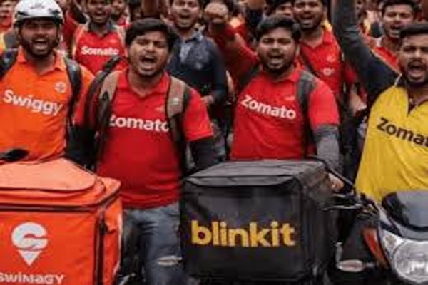 Delivery boy strike today