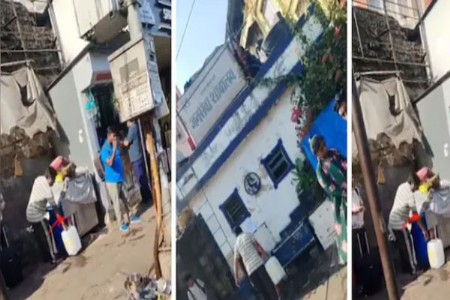 अबब... इडली बनवण्यासाठी शौचालयाचे पाणी