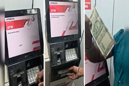 100 सांगितले 500 आले ...एटीएममध्ये ‘पैशांचा सुसाट फवारा’