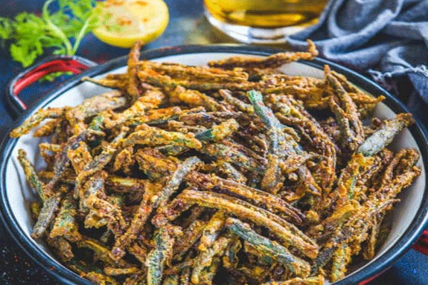 Make Crispy Dahi Bhindi 