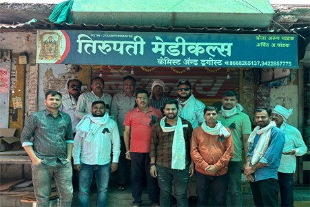 औषध विक्रेत्यांचा संप यशस्वी