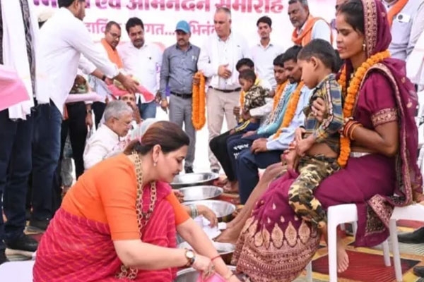 Homecoming for 200 Tribals