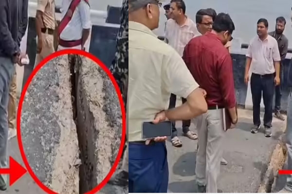 Bihar bridge crack