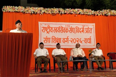 संघ व्यक्तिप्रधान नाही तर ध्येय प्रधान : सप्रे