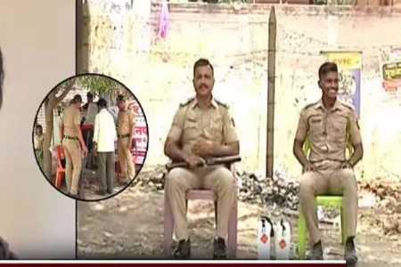 अभिजीत दिपकेच्या घराबाहेर पोलिस तैनात