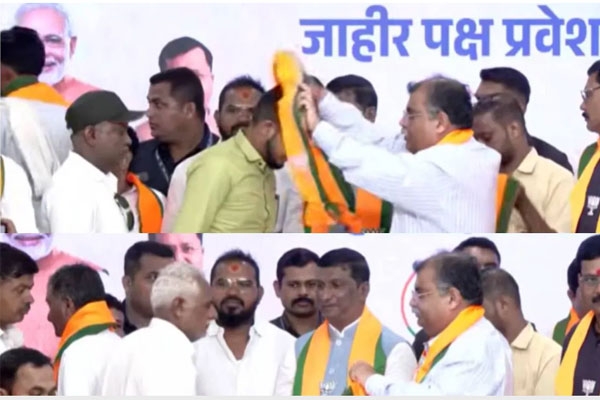 Suresh Mapari joins BJP Suresh Mapari joins BJP