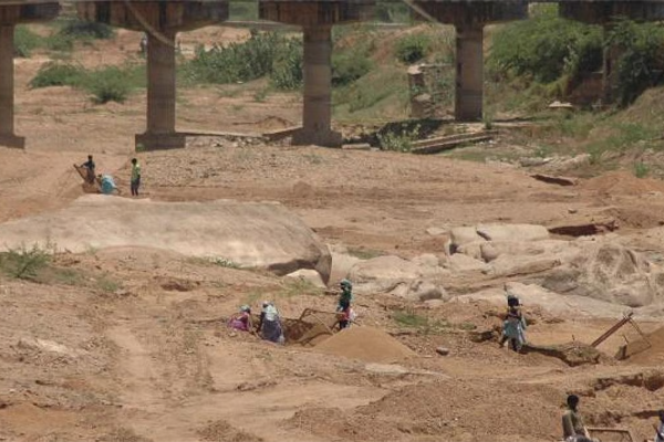illegal minor mineral excavation