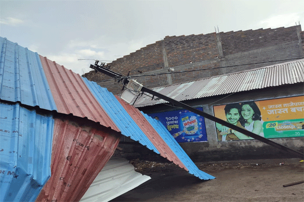 अमरावती शहर व ग्रामीणमध्ये वादळी पाऊस