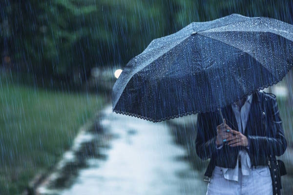 heavy rain