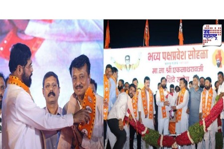 लातूरमध्ये एकनाथ शिंदेंचे महाशक्तीप्रदर्शन