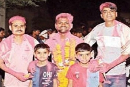 जिद्द आणि मेहनतीच्या जोरावर राज बनला पोलिस