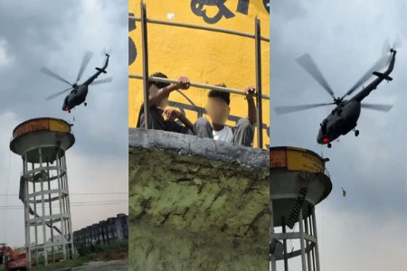 मृत्यूचा टॉवर! खाली पडून एकाचा अंत