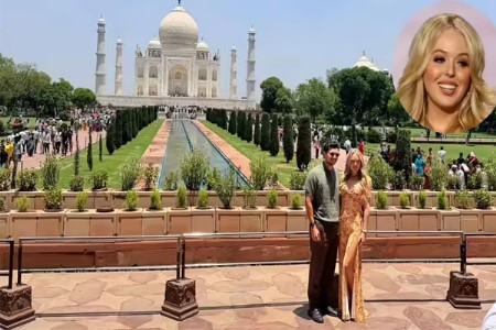 ट्रम्प यांची मुलगी ताजमहाल पाहण्यासाठी आग्र्यात