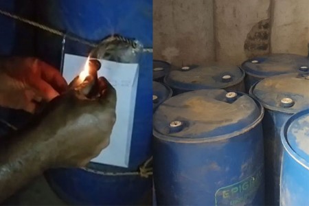 १५ जणांचा मृत्यू 'मिथेनॉलचा' साठा जप्त
