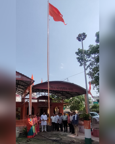  धर्मध्वजाची स्थापना