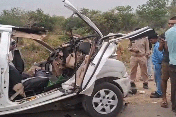 accident in Jalaun