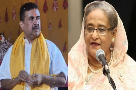 शेख हसिनांकडून शुभेंदू यांचे अभिनंदन