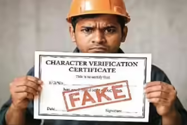 issuing fake certificates