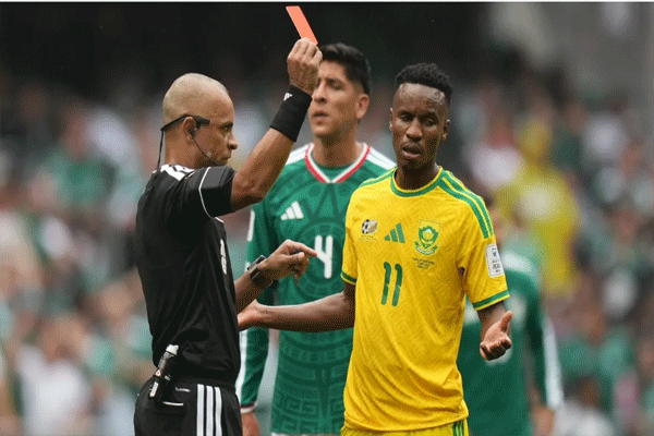 red card