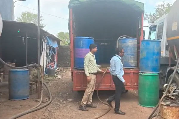 illegal hydrocarbon oil storage Thane