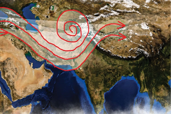 Monsoon breaks due to hot winds