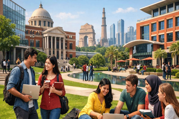 Indian students for higher education 
