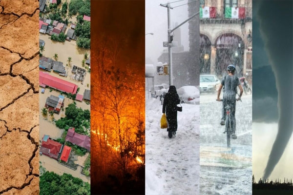 Weather destructive fury