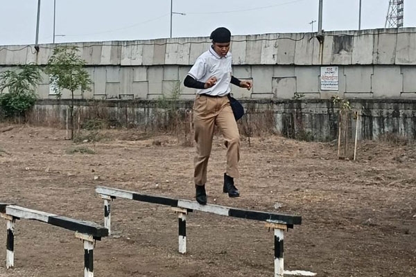 NCC Obstacle Crossing Training Nagpur, Devli NCC Camp News
