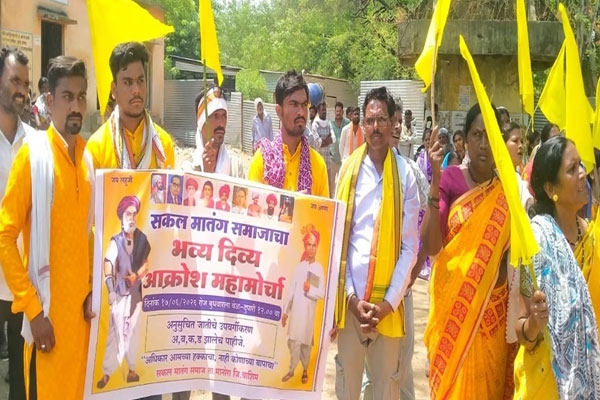 Scheduled Caste sub-categorization, Sakal Matang Samaj protest,