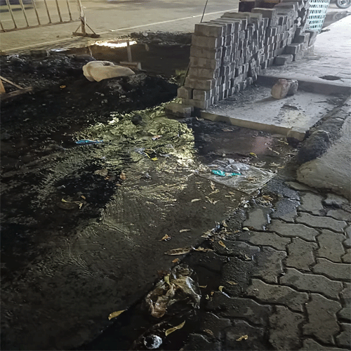 pipe leakage in jayatada