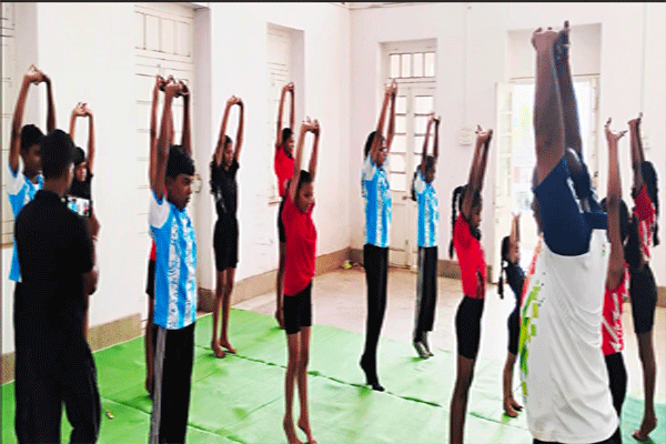 यवतमाळ जिल्ह्यात योगदिन उत्साहात साजरा