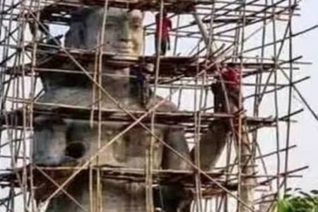बांगलादेशातील 81 फुटी श्रीरामाच्या मूर्तीचे काम थांबले!