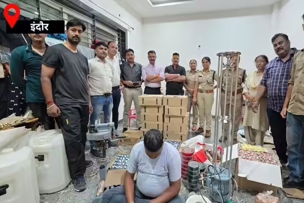 indore illegal liquor factory raid