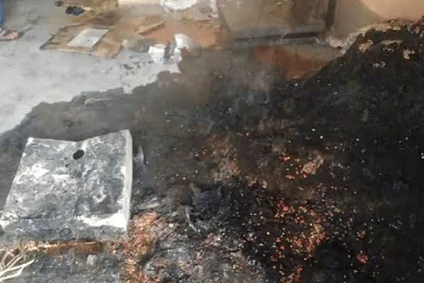 chocolate factory fire accident,