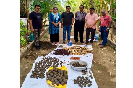 चंद्रपूर बचाव समितीतर्फे ‘सीड बॉल’ कार्यशाळा