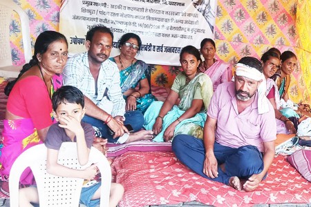 शिवधुऱ्यासाठी शेतकऱ्यांचे बेमुदत उपोषण