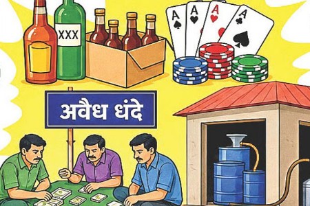 वाढत्या अवैध धंद्यांमुळे ढाणकीतील कायदा व सुव्यवस्था प्रश्न ऐरणीवर