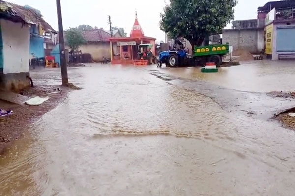 gondia rainfall update heavy rain at night farmers relieved as monsoon gains pace