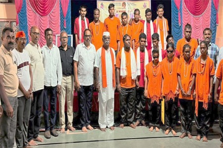 दिव्यांग भाविकांच्या यवतमाळ-पंढरपूर पायी दिंडीचा सन्मान